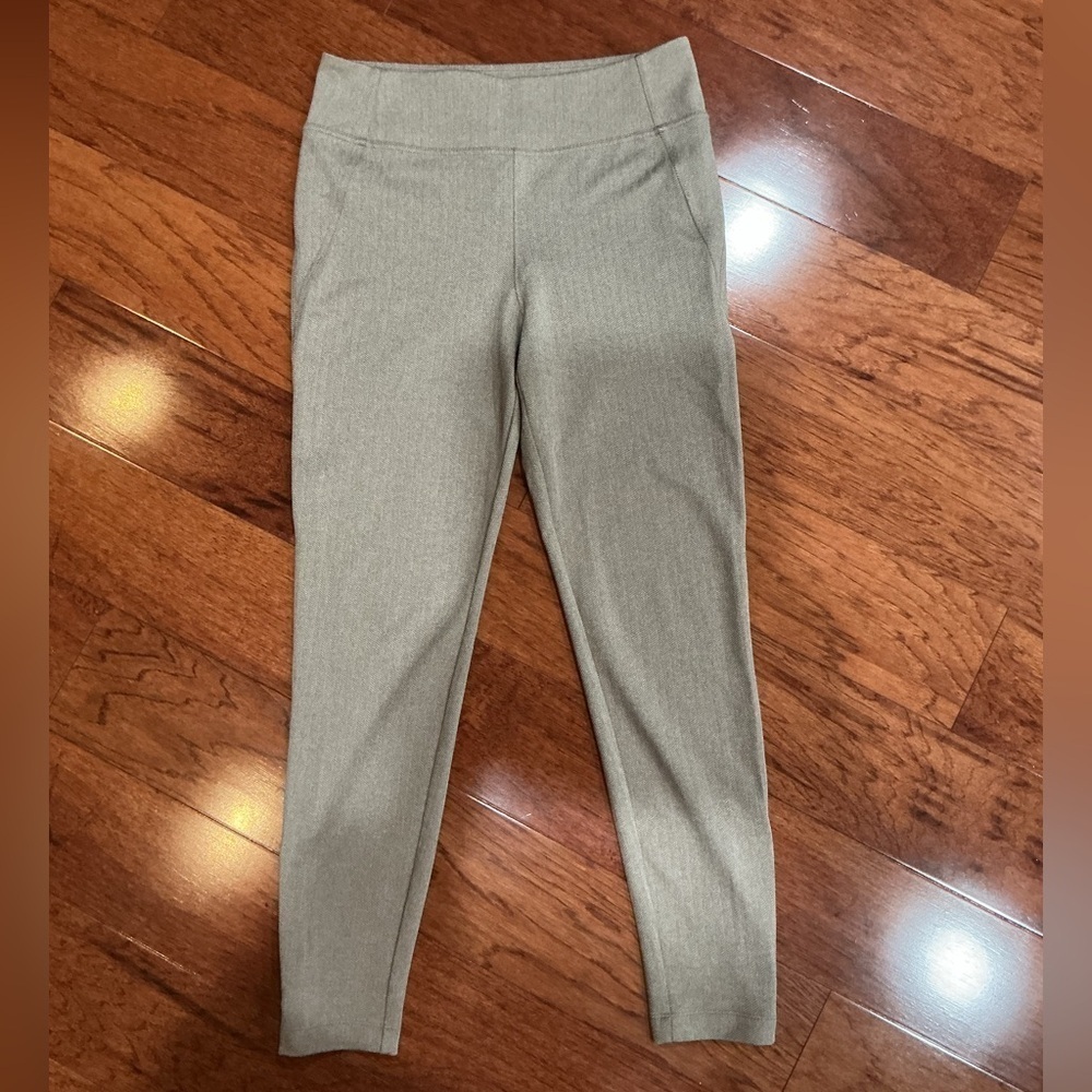 Athleta Delancey Herringbone Tight Lifestyle Work Yoga Pants M